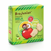 限定 ビオジュニア オーガニックアップルビスケット 100g