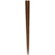 塗箸 鉄木 21cm ブラウン TO-702