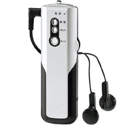 スティック FM ラジオ シルバー STI-108