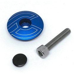 自転車 ロードバイク トップキャップ TOP CAP BLUE WITH BOLT ＆ PLUG （ブルー） 605010-TCAPBLU