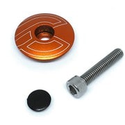 自転車 ロードバイク トップキャップ TOP CAP ORANGE WITH BOLT & PLUG (オレンジ) 605010-TCAPORA