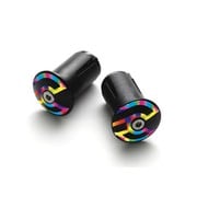 自転車 ロードバイク マウンテンバイクアクセサリー バーエンドキャップ END PLUGS+EXPANDER カレイド （1ペア/2個セット） 6049TAMANCEXPCA