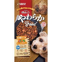 ゴン太のほねっこ やわらかフード ビーフ＆野菜入り 10歳以上用 [犬用 カルシウム補給 700g]