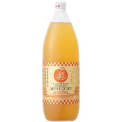 まちづくり上田 真田REDアップル 無添加りんごジュース 瓶 1L