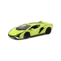 JDC5042-YL [キャストワールド ランボルギーニ シアン ダイキャストミニカー]