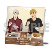 ハイキュー！！ くつろぎコレクションプレート -いただきます！- シリーズ 6. 宮侑＆北信介 [キャラクターグッズ]