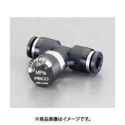 8mm プレッシャーゲージ（ストレートユニオン） EA425PV-8