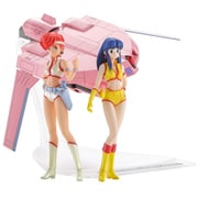 CW24 クリエイターワークス シリーズ ダーティペア ケイ＆ユリ w/ラブリーエンゼル（1/300） [組立式プラスチックモデル]