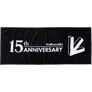 tailwalk フェイスタオル 15th Anniversary Limited 84cm/BK