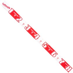メジャーステッカー TYPE-A（80cm） WT＆RD