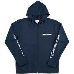 alphatackle ドライジップパーカー NAVY-M