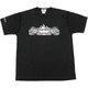 alphatackle ドライTシャツ BK-L