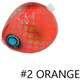クレイジー タイラバ ヘッド 60g #02 オレンジ