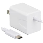 AC充電器 AudioComm USB-Cケーブル一体型(1.5m) 3A 収納式スイングプラグ採用 ホワイト MAV-AC15W-W