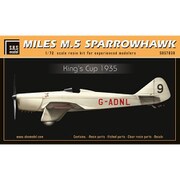 7030 マイルズ M.5 スパローホーク 「キングスカップエアレース 1935年」 [1/72 レジン製フルキット]