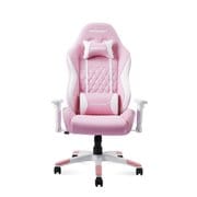 ゲーミングチェア PINONシリーズ クッションタイプ ランバーサポート PUレザー サクラピンク PINON-SAKURAPINK