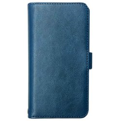 AC-F52B MP BL [らくらくスマートフォン F-52B専用 5ポケットソフトレザー手帳型ケース ブルー]