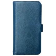 AC-F52B MP BL [らくらくスマートフォン F-52B専用 5ポケットソフトレザー手帳型ケース ブルー]