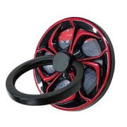 AST-GTRING2 RD [ホイール型 スマートフォンリング レッド]