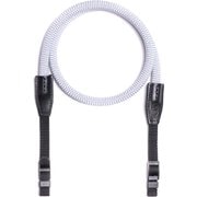 カメラ用ネックストラップ ロープカメラストラップ ウェビングバンド シルバーグレー Rope Camera Strap WB Silver Grey 100cm