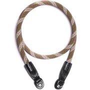 カメラ用ネックストラップ ロープカメラストラップ スチールリング オリーブチェック Rope Camera Strap Plaid olive 100cm