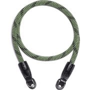 カメラ用ネックストラップ ロープカメラストラップ スチールリング デュオトーン グリーン Rope Camera Strap Duotone Green 100cm
