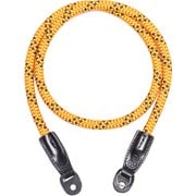カメラ用ネックストラップ ロープカメラストラップ スチールリング デュオトーン ハニー Rope Camera Strap Duotone Honey 100cm