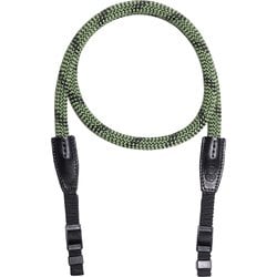 カメラ用ネックストラップ ロープカメラストラップ ウェビングバンド デュオトーン グリーン Rope Camera Strap WB Duotone Green 100cm