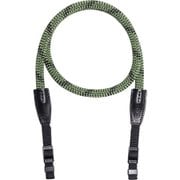 カメラ用ネックストラップ ロープカメラストラップ ウェビングバンド デュオトーン グリーン Rope Camera Strap WB Duotone Green 130cm
