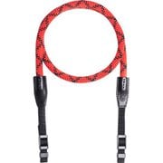 カメラ用ネックストラップ ロープカメラストラップ ウェビングバンド デュオトーン レッド Rope Camera Strap WB Duotone Red 130cm
