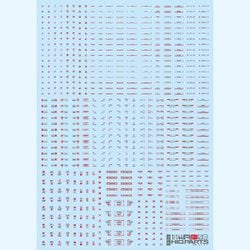 RB03-144RAG 1/144 コーションデカール レッド＆グレー [プラモデル用品]