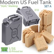 TR35064 1/35 ディティールアップパーツ 現用アメリカ軍用 燃料ポリタンクセット A 5GAL表記仕様 [プラモデル用パーツ]
