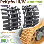 TR85031 1/35 ディティールアップパーツ III/IV号戦車用 冬季履帯 ウィンターケッテンバージョン B [プラモデル用パーツ]