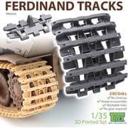 TR85034 1/35 ディティールアップパーツ フェルディナンド駆逐戦車用 可動式履帯 [プラモデル用パーツ]
