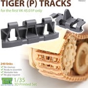 TR85037 1/35 ディティールアップパーツ タイガー（P）VK-4501（P）用 可動式初期型履帯 [プラモデル用パーツ]