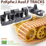 TR85038 1/35 ディティールアップパーツ I号戦車F型用 可動式履帯 [プラモデル用パーツ]