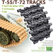TR85040 1/35 ディティールアップパーツ T-55/72用 可動式履帯 1972年以降のT-55/62 T-72派生型およびT-90 [プラモデル用パーツ]