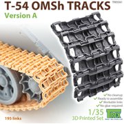 TR85041 1/35 ディティールアップパーツ T-54 OMSh用 可動式履帯 バージョン A [プラモデル用パーツ]