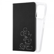 Galaxy A53 ディズニーキャラクター 手帳型 FLEX CASE ホットスタンプ ミッキーマウス INR-DGA53FXI/MK