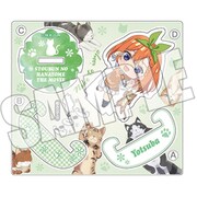 映画 五等分の花嫁 ゆらりアクリル ねこといっしょ Ver. 中野 四葉 [キャラクターグッズ]