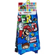 スーパーマリオ ボクサーブリーフ 2枚組 D パネル 110cm [キャラクターグッズ]