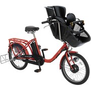 電動アシスト自転車 ふらっか～ずシュシュアシスト 20型 内装3段変速 バーミリオンレッド ASFRCH203M