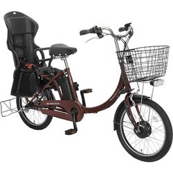 ヨドバシ.com - 丸石サイクル 電動アシスト自転車 ふらっか～ずココッティアシスト 20型 内装3段変速 メタリックブラウン ASFRR203M  通販【全品無料配達】