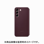EF-ZS901CEEGJP [Galaxy S22 Smart Clear View Cover/Burgundy]