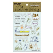 MOOMIN (ムーミン) クリアスタンプ メモ H08080