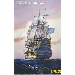 Amazon.co.jp: エレール Le Gladiateur 1200 Heller 帆船 模型 プラモデル 戦列艦 グラディエーター 船  スケールモデル フランス製 made in france 80826 : おもちゃ
