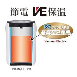 【新品】TIGER タイガー魔法瓶  VE とく子さん (PIQ-A221W) 87af88cdac4d5a5880cbf1fa3f4778
