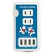 OSAMU GOODS（オサムグッズ） ACタップ USBポート付 走る MOMG-08B