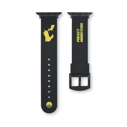 POKE-773A [ポケットモンスター Apple Watch 41/40/38mm 用シリコンバンド ピカチュウ]