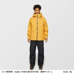 GOLDWIN メンズ L オレンジ スキーウェア　ジャケットのみ GOLDWIN GW03300 W's GORE-TEX 2L Jacket 23-24モデル ゴールド